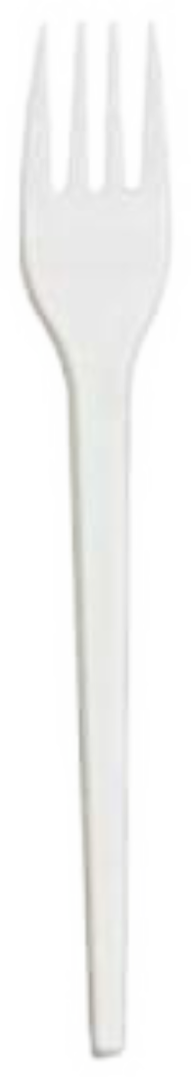 Plastikgabeln weiß 17,5 cm Länge